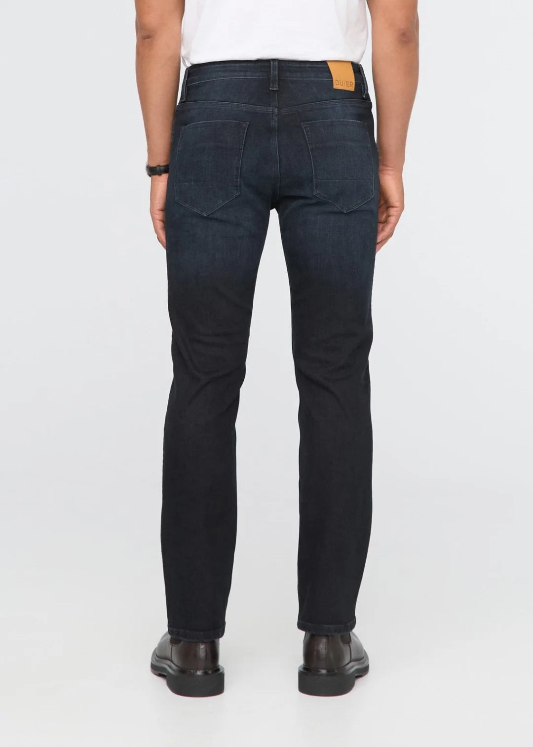 Perf. Denim Straight Carbon