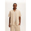 Jacquared Linen Shirt