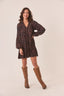 Ruffle Shirt Dress