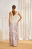 Silky Floral Skirt