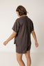 Linen Embroidered Top