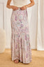 Silky Floral Skirt