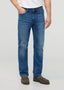 Perf Straight Alpine Indigo
