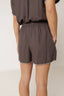 Linen Embroidered Short