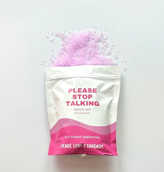 Please Stop Talking Salts