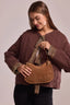 Joelle Suede Bag