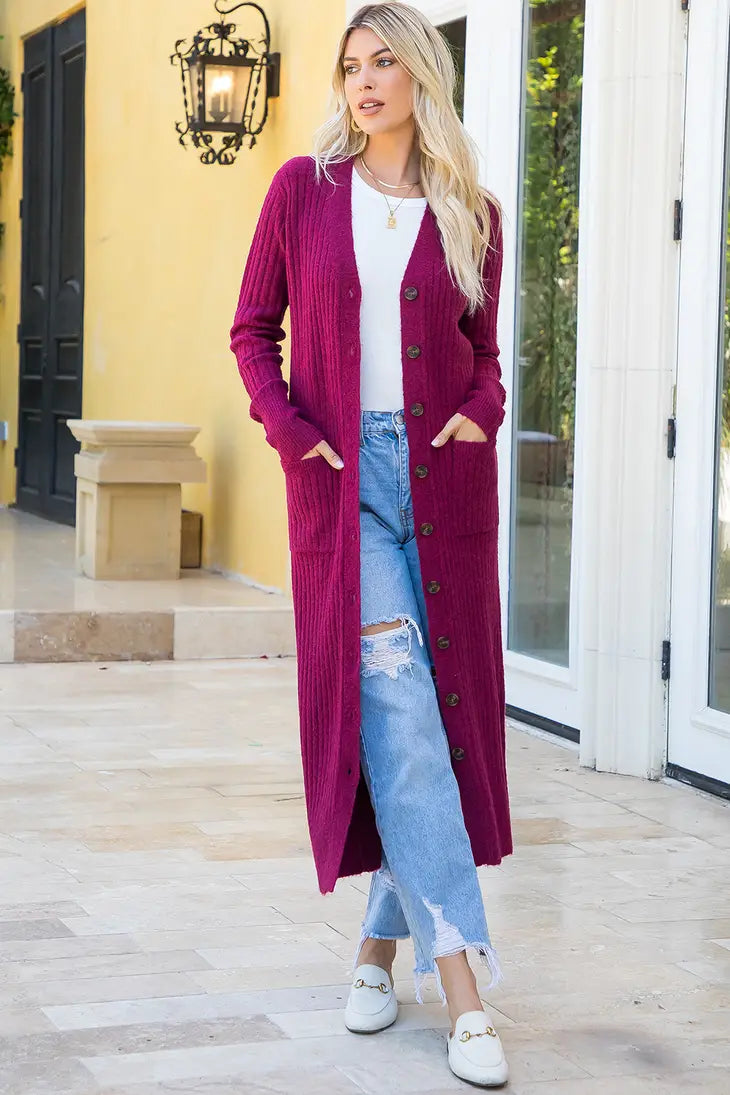 Button Down Cardi