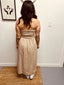 Knotted Front Halter Neck Dress