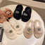 Beaded Evil Eye Slippers