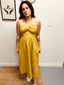 Knotted Front Halter Neck Dress