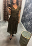 Glitter Midi Dress
