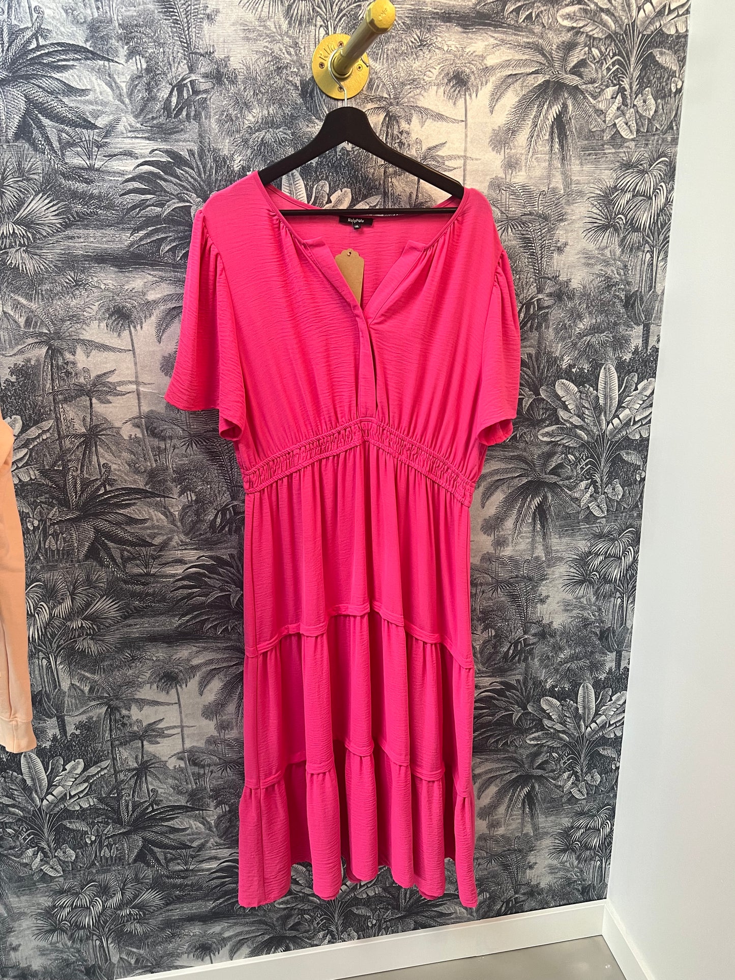 Fuchsia Maxi Dress