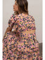 Floral Pleated Top