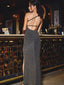 Metallic Ruched Maxi