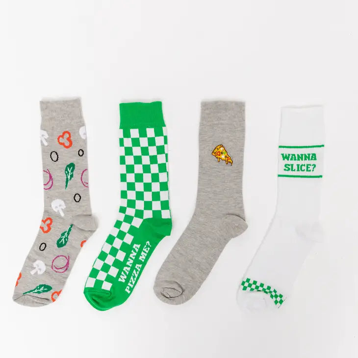 Veggie Pizza Socks Set