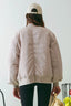 Ruched Bomber Jacket