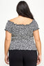 Ditsy Knit Top