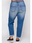 Plus Size Slim Fit Boyfriend Jeans