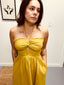 Knotted Front Halter Neck Dress
